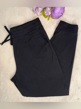 32 Degrees Black Track Jogger Pants